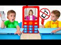 Eva and little brother Learns school rules  story for kids