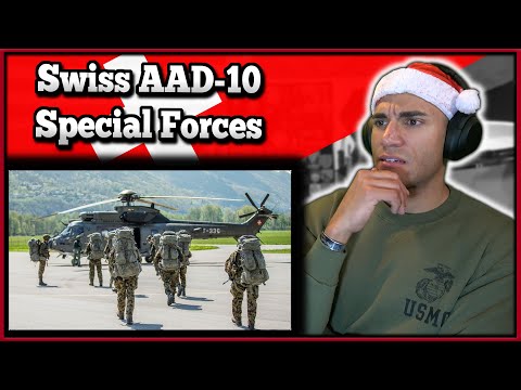 US Marine reacts to the Swiss AAD-10 Special Forces (Part 1)