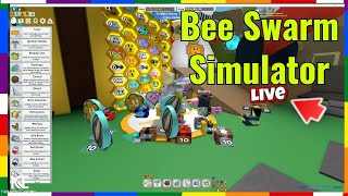 LIVE | 🐝Bee Swarm Simulator | BOOSTING FOR 2 HOURS STRAIGHT