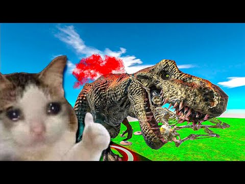Dinosaur Slow Motion - Animal Revolt Battle Simulator