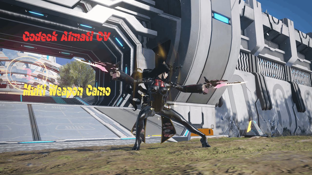 [PSO2 NGS] Codeck Almati CV Multi Weapon camo