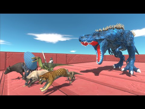 Escape from Alpha-Rex - Animal Revolt Battle Simulator
