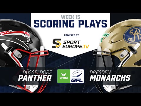 Düsseldorf Panther vs. Dresden Monarchs | Highlights - ERIMA GFL, Week 15 I SDTV