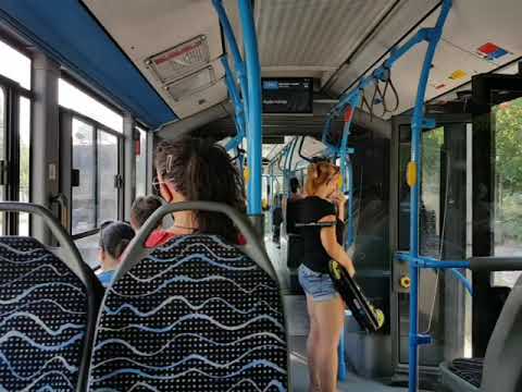 Utazás a 196-os buszon Rákospalotára - MHU-776 (2020.07.03)