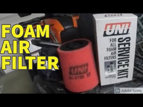 How to Install a UNI Air Filter on Your ATV