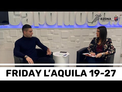 Friday L’Aquila 19-27, un commosso Lorenzo Carosone si racconta