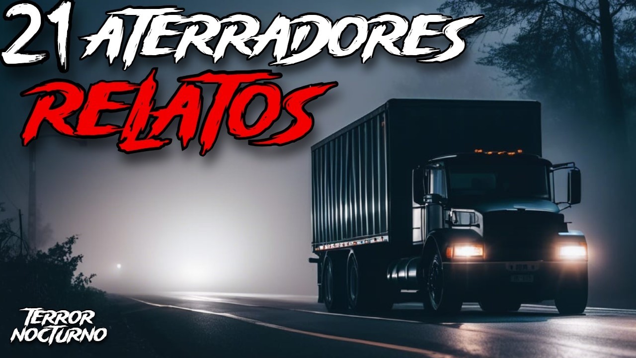 2 HORAS de Relatos de TERROR de TRAILEROS (Vol. 1-2) l Terror Nocturno