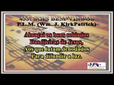 Harpa Cristã - 433   Sois Bem Vindos Karaoke/playback