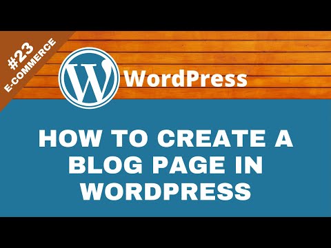 How to Create a Blog Page in WordPress eCommerce 23