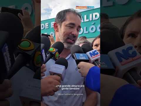 Pellozo inaugura Centro de Especialidades e Reabilitação em Senador Canedo