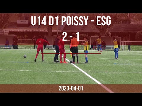 20230325 U14 D1 Poissy 2-1 ESG