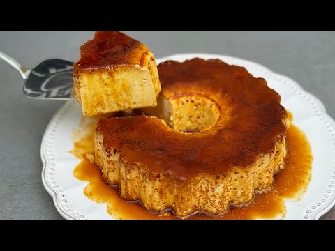 Flan de vainilla
