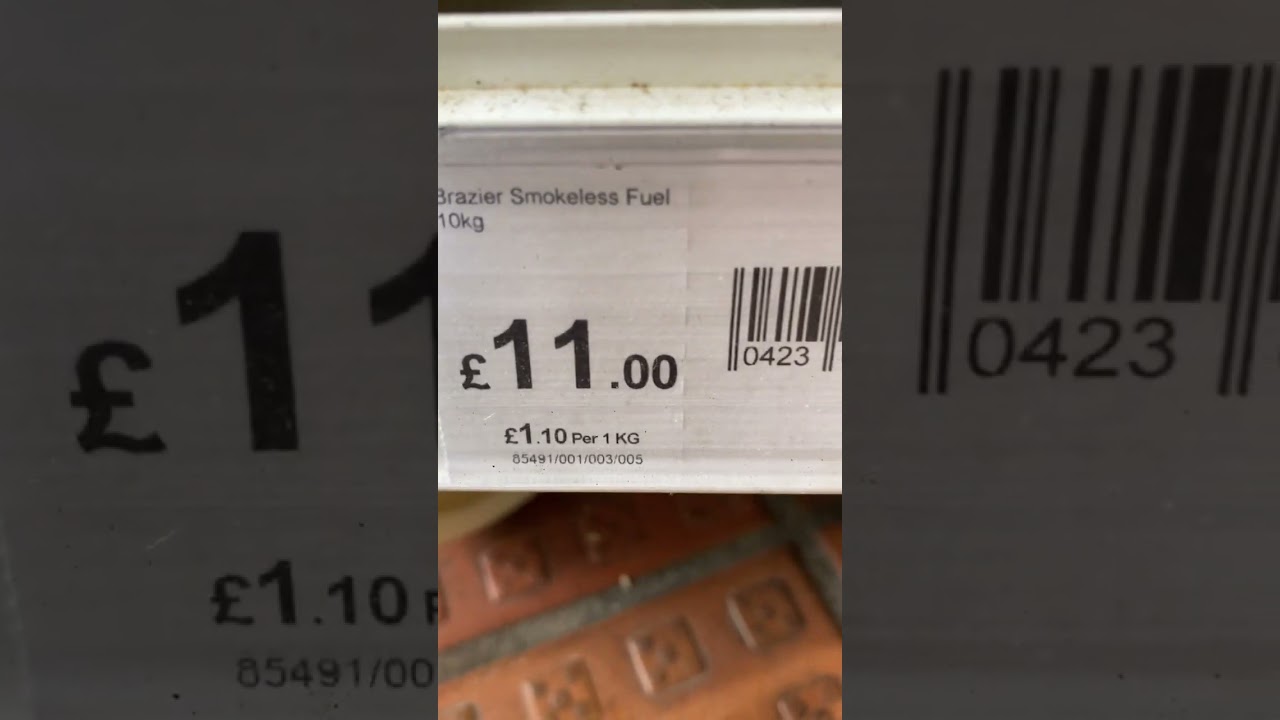 1531. How Much Rip off Wilko’s! 10kg Brazier Smokeless Fuel £11.00 unbelievable 👎🏻