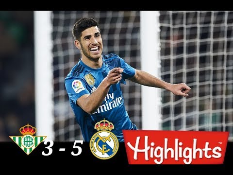 Betis vs Real Madrid 3-5 - All Goals & Highlights - La Liga - 18/02/2018- HD