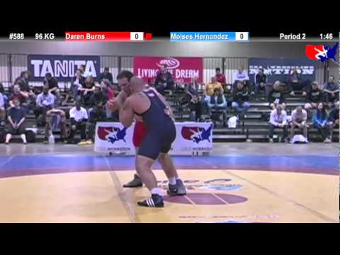 2011 U.S. Open SAT GR 96 KG: Daren Burns vs. Moises Hernandez Cons. Semi