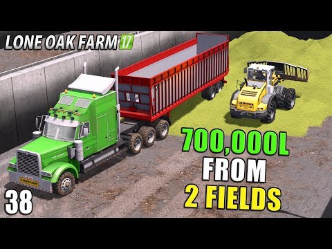 700,000L FROM 2 FIELDS | Lone Oak Farm | Farming Simulator 17 | #38