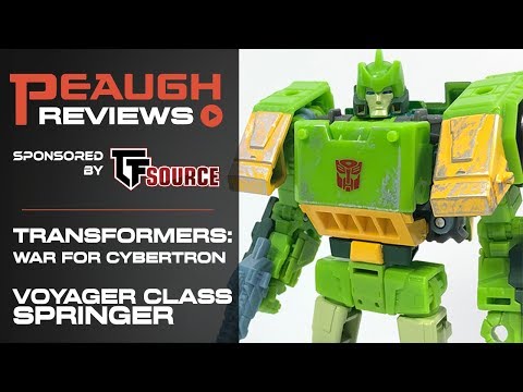 Video Review: Transformers: War for Cybertron SIEGE - Voyager SPRINGER