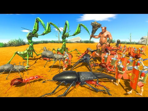 Great Bulldog Ant, Blade Worm vs Archie The Archer - Human Salvation Level 3 ( ARBS )