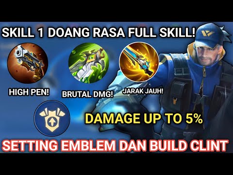 UP 5% SETTING EMBLEM BUILD CLINT TERSAKIT 2024 EMBLEM BUILD CLINT PALING SAKIT