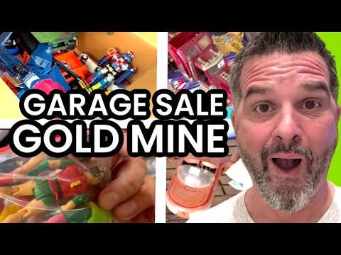From Thrift Store Flop to Vintage Toys Victory! Epic Garage Sale Haul!