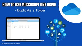 How to DUPLICATE a Folder on OneDrive Using a Mac / Desktop Computer - Basic Tutorial | New