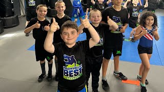 Confident and Focused at Hudson Valley’s Best Parkour!