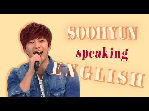 U-KISS Soohyun speaking english compilation 😄