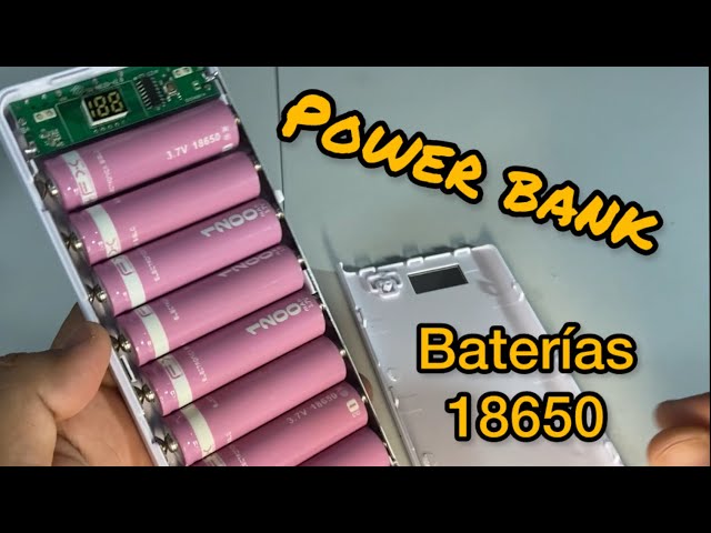 Vídeo relacionado con Tressify Carcasa compacta de 8,4 V para 4 baterías 18650, salidas USB y CC, indicador de alimentación LED, sujetadores, resistente al agua