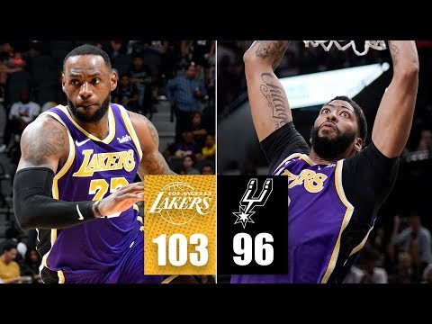 LeBron James’ triple-double and Anthony Davis’ double-double power Lakers | 2019-20 Highlights