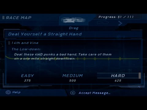 Need For Speed Underground (PS2) - Part #52 // Deal Yourself A Straight Hand