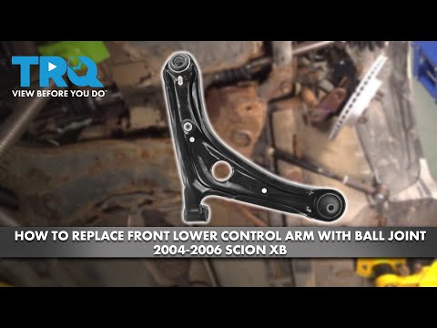 How To Replace Front Lower Control Arm with Ball Joint 2004-2006 Scion xB