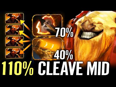 🔥 WTF FURY Earthshaker MID? 110% Cleave + Aghanim Chaos Knight Real Nightmare Dota 2 Pro