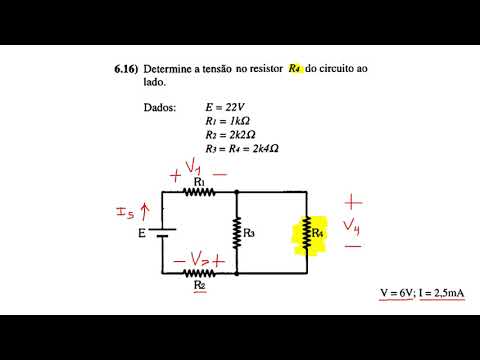 Análise de um Circuito DC Resistivo - Exemplo 3