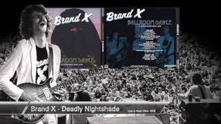 Brand X - Deadly Nightshade (drum solo) Live in Kent, 1978 - FM SBD