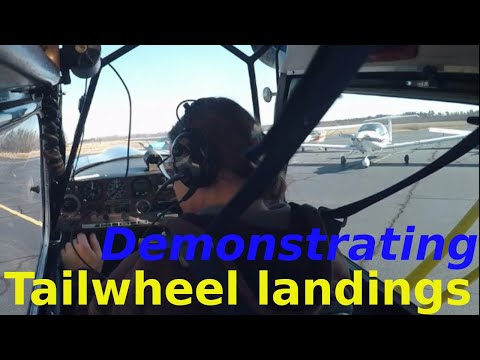 Practice the preach | Tailwheel | Tailwheel training | Tailwheel Crosswind Landing