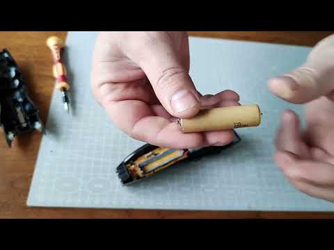 Замена аккумулятора в триммере Panasonic ER 206