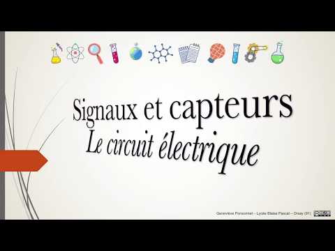 2nde - Signaux et capteurs - 3 - Le circuit électrique