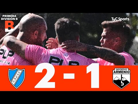 Villa San Carlos 2-1 Deportivo Armenio | Primera División B | Fecha 20 (Clausura)