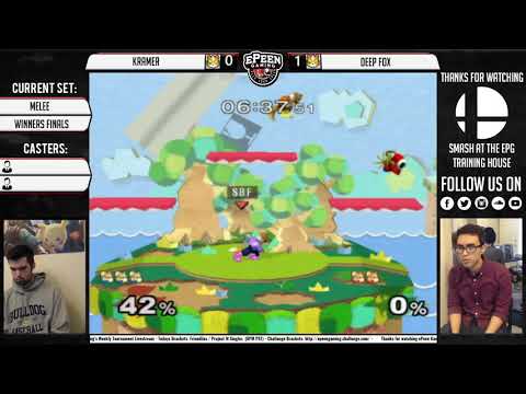 Smash @ TTH - Kramer (Fox) Vs. Deep Fox (Fox) - Melee (Winners Finals)