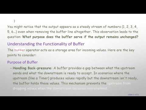 Understanding the buffer Operator in Combine: The Role of the keepFull Strategy