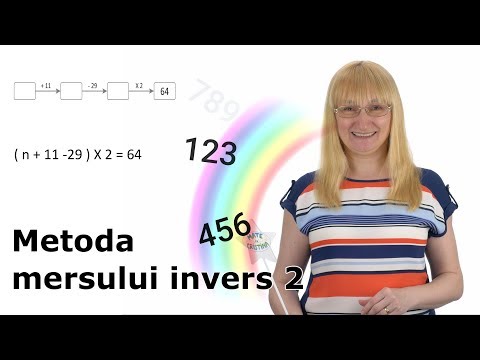 Metoda mersului invers 2