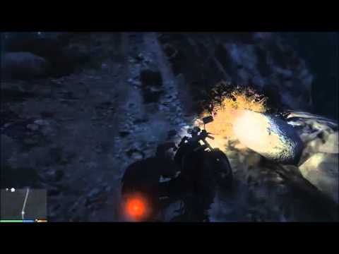 Grand Theft Auto V~Skok sa Mount Chiliad-a #1