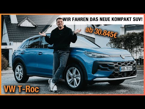 VW T-Roc im Test (2026) Wir fahren das NEUE Kompakt SUV ab 30.845€! Fahrbericht | Style | Preis