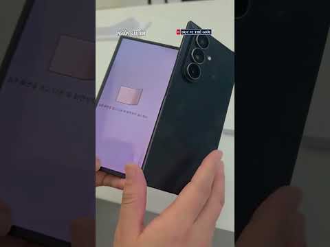 Samsung chính thức trình làng Galaxy Z TriFold màn hình gập ba  #docvithegioi #news #tintuc