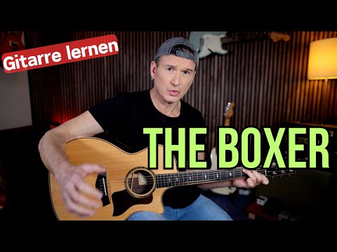THE BOXER (Simon and Garfunkel) Gitarren Tutorial-Folkpicking mit Intro & Variationen
