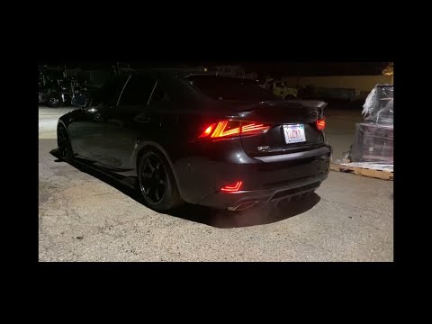 2019 Lexus IS300 F Sport gets rear reflector lights, trunk lip, and more!!