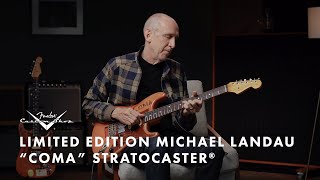 At "so during a fun night of debauchery" gets the subtitle of "during a fun night of the pottery" 😂 - The Limited Edition Michael Landau “Coma” Stratocaster | Fender Custom Shop | Fender