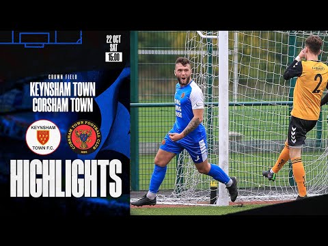 Keynsham Town FC 0 V 4 Corsham Town FC - FA Vase First Round Match Highlights