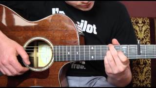 How To Play &quot;I will be blessed&quot; By Ben Howard (guitar lesson / tutorial)