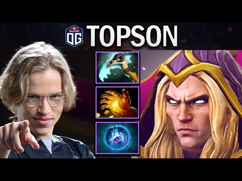 OG.TOPSON TINKER WITH OVERWHELMING BLINK-SNK - DOTA 2 7.30B GAMEPLAY